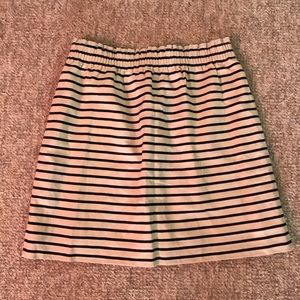 Jcrew linen city sidewalk street skirt